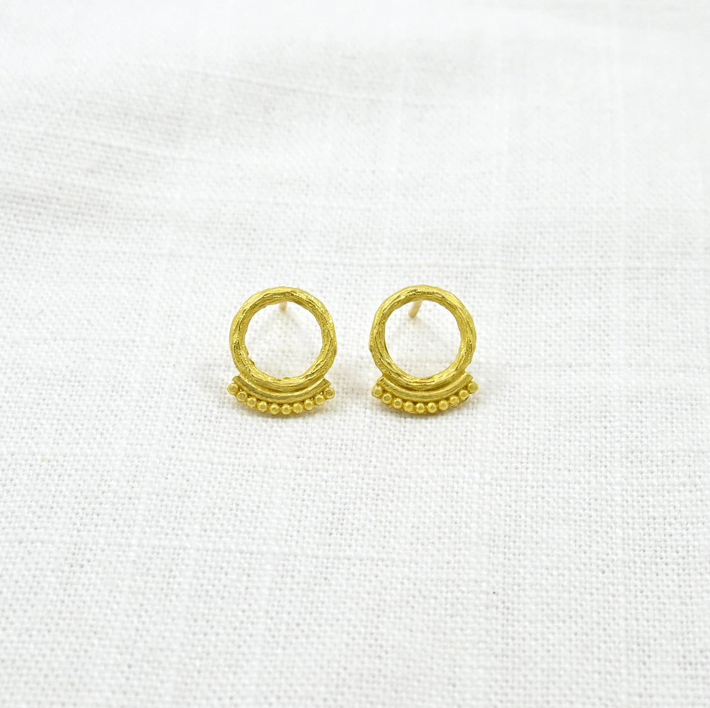 Alexandra Gold Stud Earrings: Germany