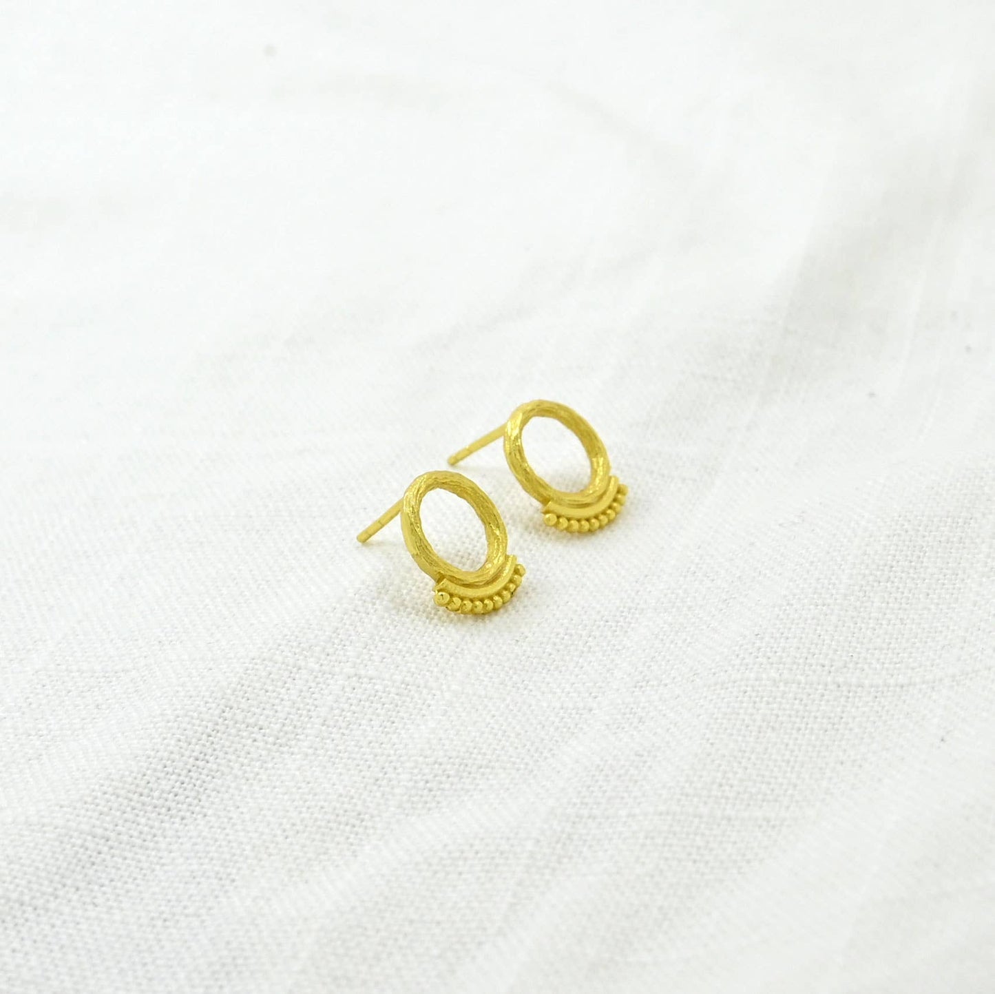 Alexandra Gold Stud Earrings: Germany