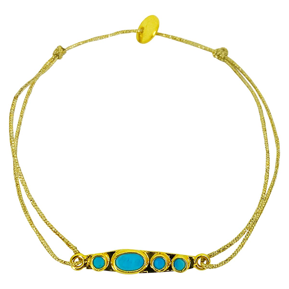 Gold and Sapphire Manoush Bracelet: France