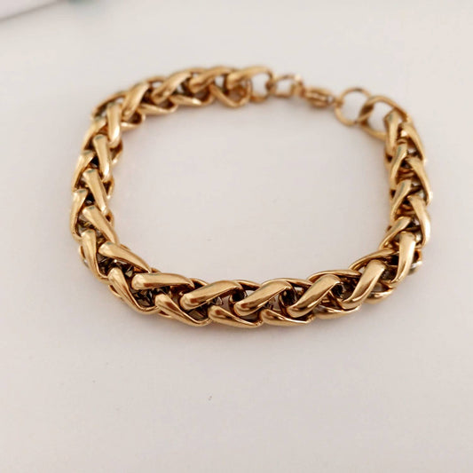 Gold Flat Legami Chain Bracelet: Italy