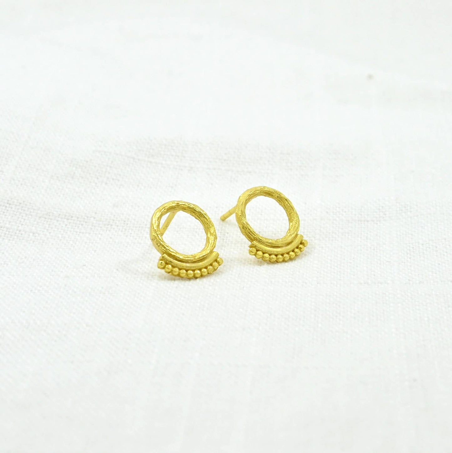 Alexandra Gold Stud Earrings: Germany